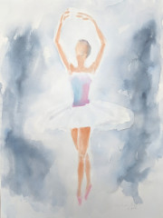 Helle Tänzerin Streckfigur, 2016