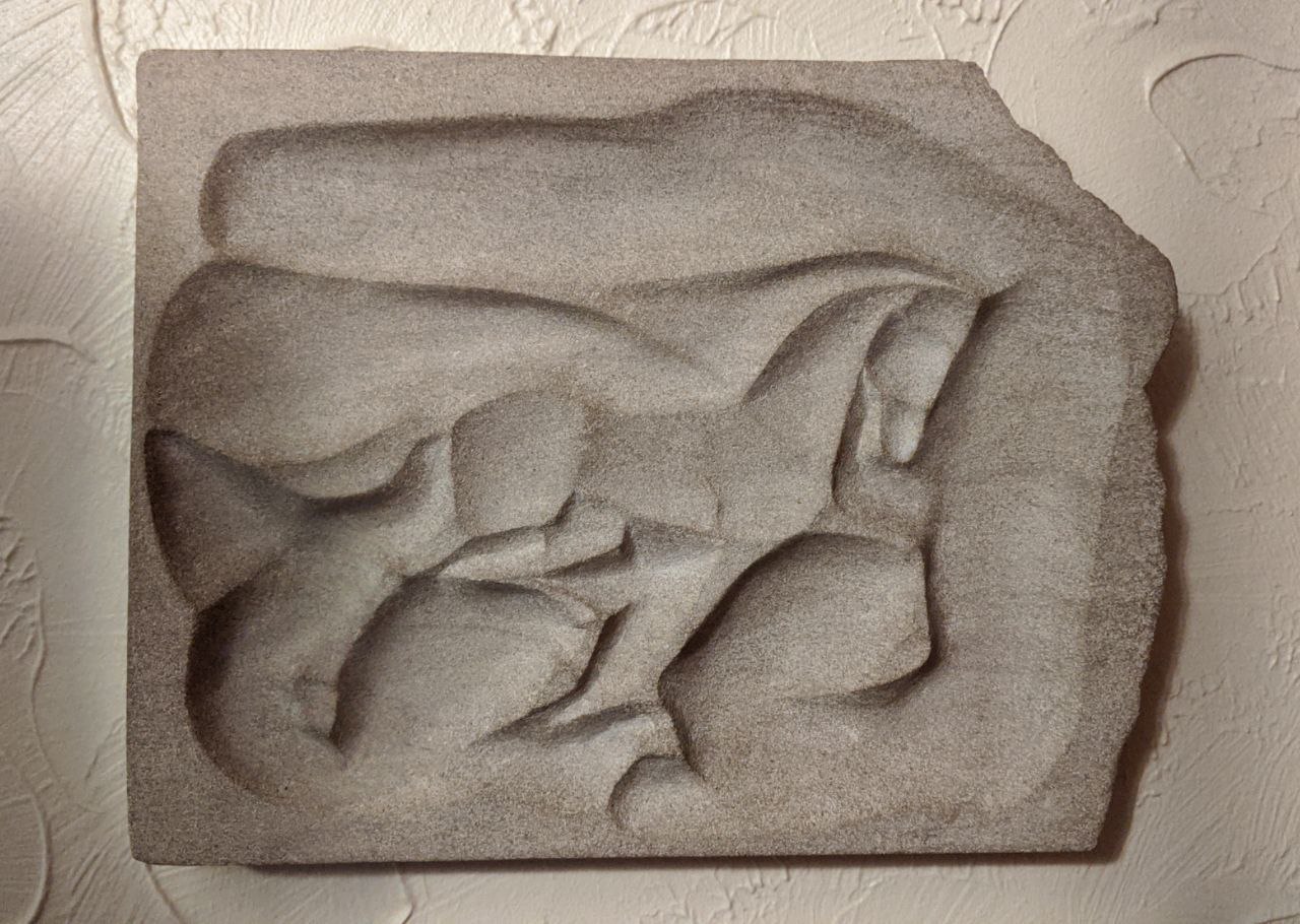 Pferd im Lauf, Relief, Datum unbekannt